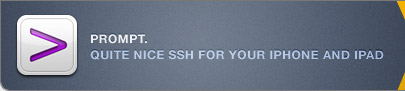 Prompt - シンプルでいまベストな iOS 用 SSH クライアント