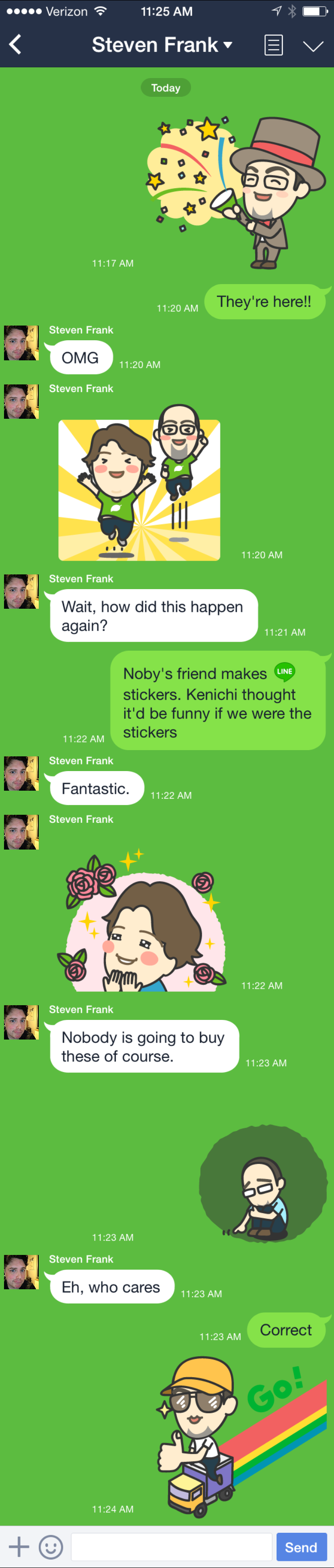 Line-Conversation
