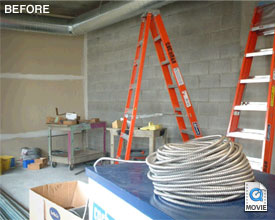 Quicktime VR panorama of the Panic office during construction.